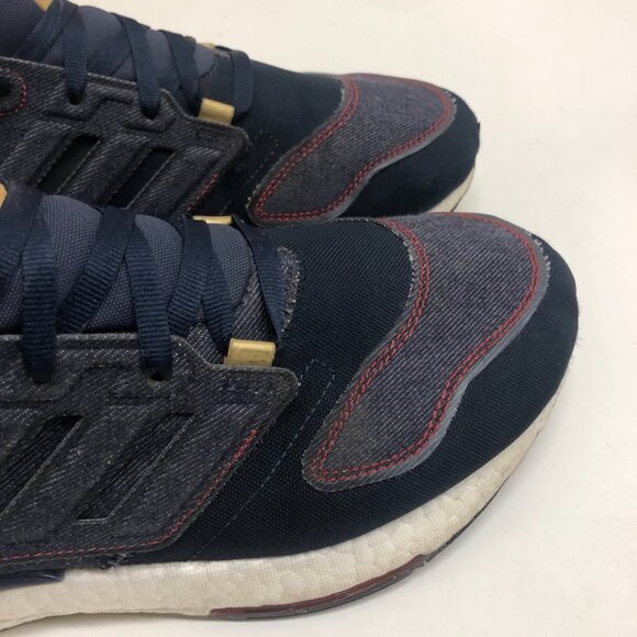 ULTRABOOST 22 RUNNING SHOES PrimeBlue Denim Shadow Navy Blue Size 13 - Picture 8 of 11